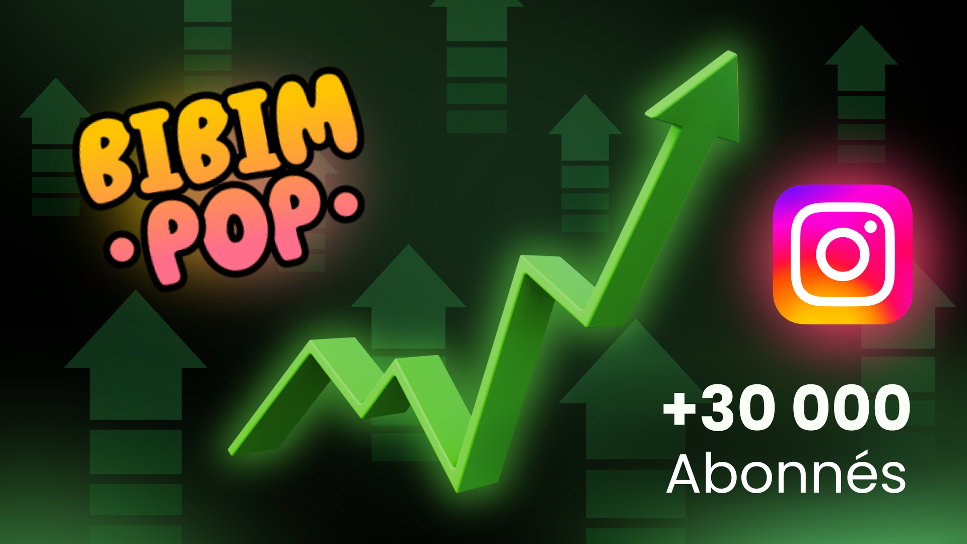 Nombre d’abonnés pris sur Instagram – Bibim Pop