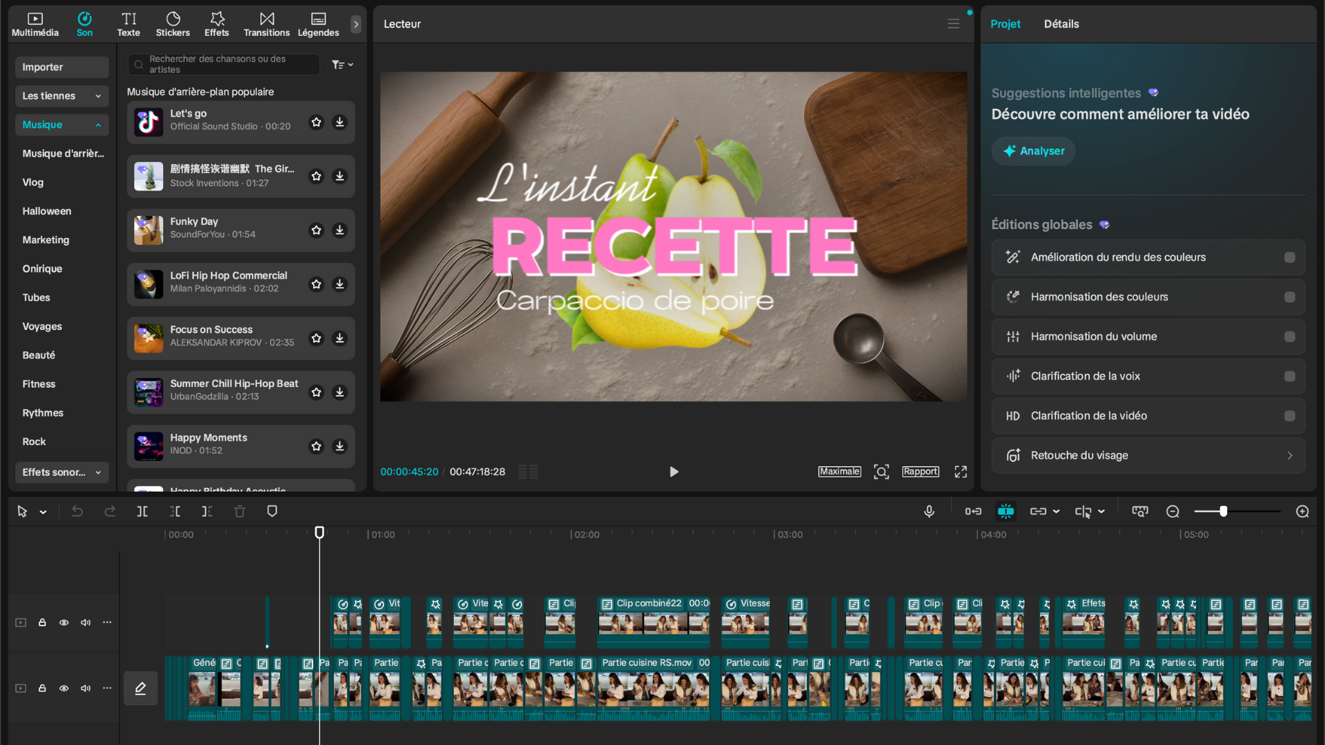 Montage vidéo - Bibim Pop